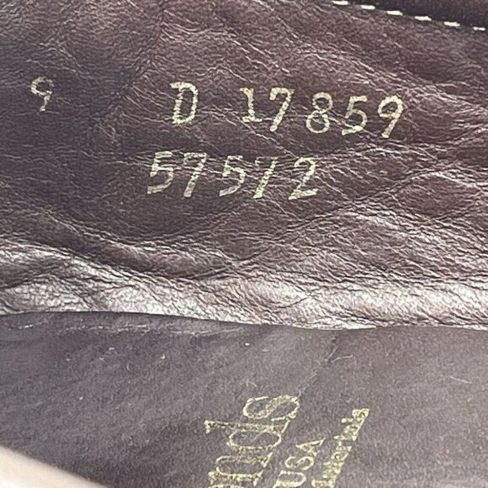 Allen Edmonds Martin Penny Loafer Shoes Women's 9D Brown Leather Moc Boat Flat - Picture 9 of 16